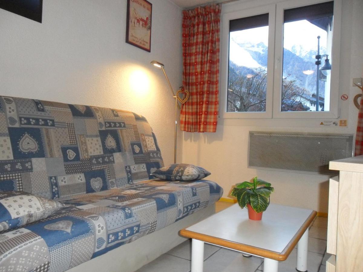 Appartement T2 CHAMONIX CENTRE Balcon Vue MONT BLANC Esterno foto