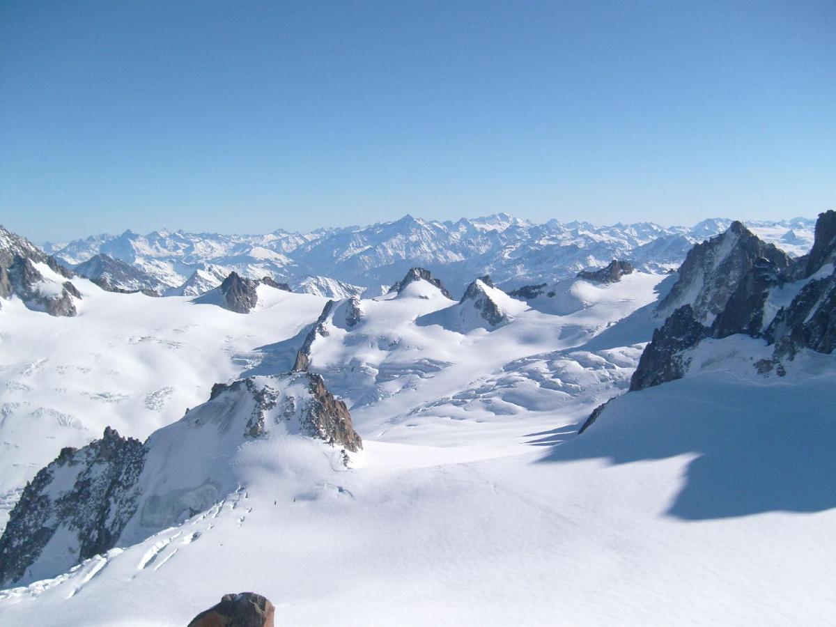 Appartement T2 CHAMONIX CENTRE Balcon Vue MONT BLANC Esterno foto